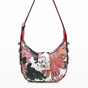 Christian Louboutin carasky floral print bag nwt